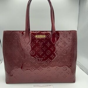 Louis Vuitton Bellevue Vernis Monogram Tote